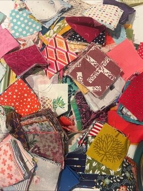 Colorful Cotton Quilt Fabric Sqaures